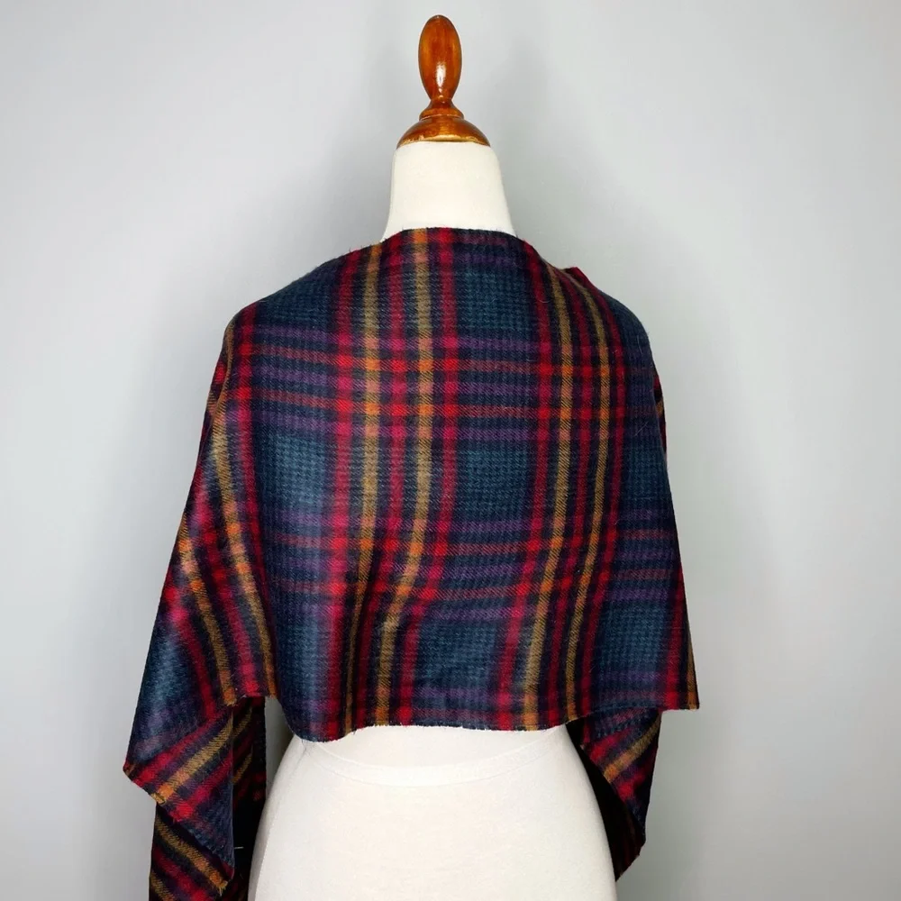 VINTAGE // Christian Dior Tartan Scarf